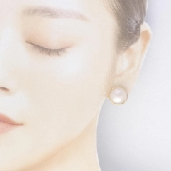 K18YG Mabe Pearl Bông tai - Hàng hiệu Chính hãng 872936