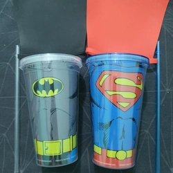 Combo 2 cốc uống nước Batman & Superman - Siêu nhân & Người Dơi (Quà tặng CGV) 493284