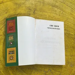 CHU DỊCH VỚI DỰ ĐOÁN HỌC - THIỆU VĨ HOA 736175