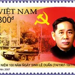 Tem Kỷ niệm 100 năm ngày sinh Lê Duẩn (07/4/1907 - 10/7/1986)