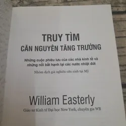 William Easterly-Truy tìm căn nguyên tăng trưởng.  720224