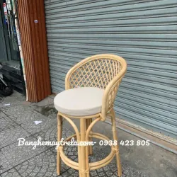 Ghế quầy bar mây tre đan 1000751