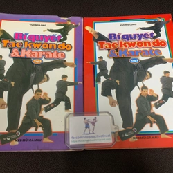 BỘ 2 TẬP "BÍ QUYẾT TAEKWONDO & KARATE"