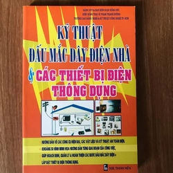 KỸ THUẬT ĐẤU MẮC DÂY ĐIỆN NHÀ & CÁC THIẾT BỊ ĐIỆN THÔNG DỤNG
