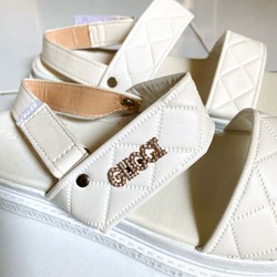 Sandal gucci nữ màu trắng size 37 - mới chưa sử dụng  70832