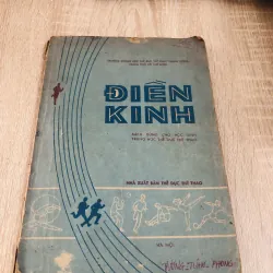 ĐIỀN KINH - sách dùng cho học sinh trung học thể dục thể thao 