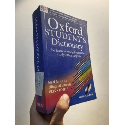 OXFORD STUDENT'S DICTIONARY : For Learners Using English To Study Other Subjects (các năm 2010, 2011, 2016, 2018) 179416