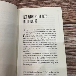 Sách ngoại văn tiếng Anh - the boy billionaire - Mark Zuckerberg in his own words 24004