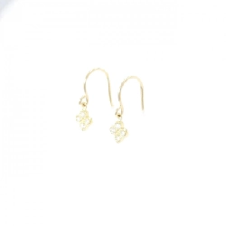 K18YG Bông tai hoa kim cương 0.08CT - Hàng hiệu Chính hãng 869222