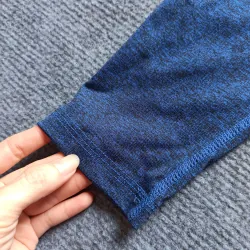 Quần thun ôm mặc tập thể dục màu xanh đen 933339