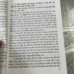 [luật - chính trị -hình sự] Tập huấn chuyên sau sửa đổi Bộ luật hình sự 1999 609763
