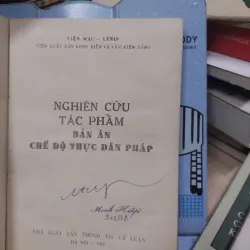 Sách: Nghiên cứu tác phẩm Bản án chế độ thực dân Pháp (A3) - Tác giả: Viện Mác Lê Nin 689939