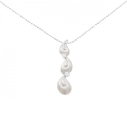 K18WG Dây chuyền kim cương 0.22CT - Hàng hiệu Chính hãng