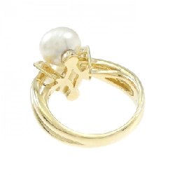 Nhẫn ngọc trai trắng K18YG 667565