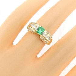 Nhẫn Emerald K18YG 0.45CT - Hàng hiệu Chính hãng 854219
