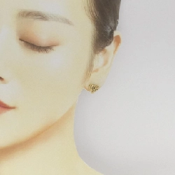 Bông tai hình trái tim lá ô liu Tiffany 665616