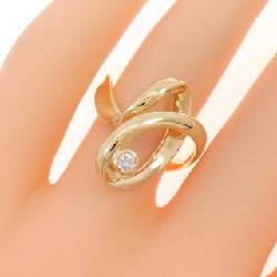 Nhẫn kim cương K18YG 0.07CT - Hàng hiệu Authentic 855629