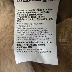 Max Mara 473610 Teddy Bear TEBE Cape - Hàng hiệu Chính hãng 821255