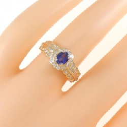 Nhẫn Sapphire K18YG/PT 0.52CT 671763