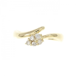 Nhẫn kim cương K18YG 0.10CT - Hàng hiệu Authentic 854041