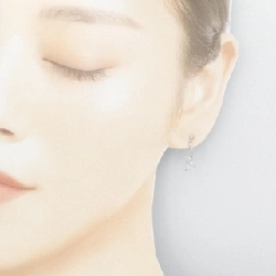 K18WG Bông tai kim cương 0.04CT - Hàng hiệu Chính hãng 872228