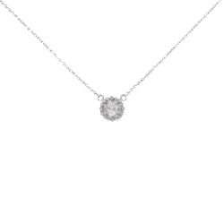 Dây chuyền kim cương PT 0.15CT - Hàng hiệu Chính hãng