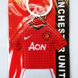Móc Khóa Dạng Áo Thi Đấu CLB Manchester United hoài niệm thời còn Nike tài trợ áo đấu