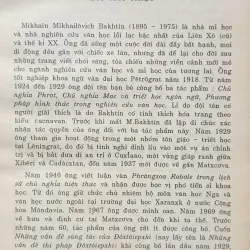 Những vấn đề thi pháp Dostoievski (Bakhtin) 932968