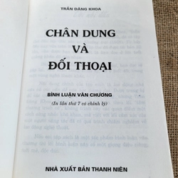 Chân,dung và đối thoại, Trần Đăng Khoa ( Phụ luc: Dư luận về Chân dung và đối thoại)  369310