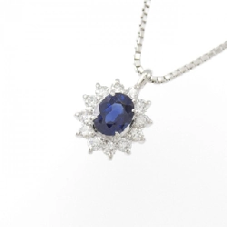 Dây chuyền Sapphire PT900/PT850 0.67CT - Hàng hiệu Chính hãng 861475