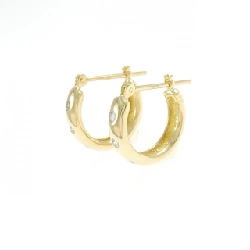 K18YG Bông tai kim cương 0.10CT - Hàng hiệu Chính hãng 876034