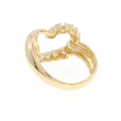 Nhẫn kim cương hình trái tim K18YG 0.53CT - Hàng hiệu Chính hãng 855839