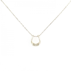 K10YG Dây chuyền kim cương 0.005CT - Hàng hiệu Authentic