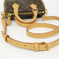 Túi xách Boston Louis Vuitton Monogram Nano Speedy M81085 614347