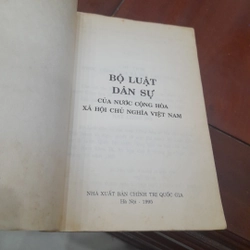 BỘ LUẬT DÂN SỰ của Nước CHXHCN Việt Nam (năm 1995) 474082