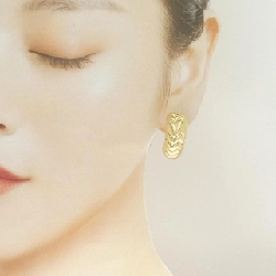 Bulgari 750YG Bông tai - Hàng hiệu Chính hãng 843486