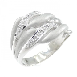 Nhẫn kim cương K18WG 0.06CT - Hàng hiệu chính hãng