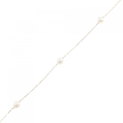 K18YG Vòng tay ngọc trai Akoya - Hàng hiệu Authentic