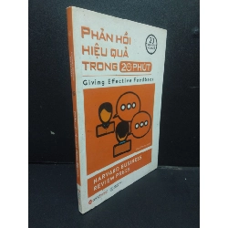 Phản hồi hiệu quả trong 20 phút mới 60% ố có mộc 2016 HCM2105 Harvard Business Review Press SÁCH KỸ NĂNG Rebooks.vn