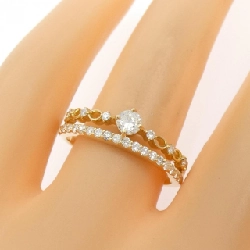 Nhẫn kim cương K18YG 0.40CT - Hàng hiệu Chính hãng 848314