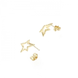 Bông tai K18YG Star Jewelry 666140