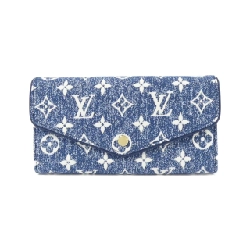 Ví Louis Vuitton Monogram Jacquard Denim Portefeuille Sara M81183 - Hàng hiệu Authentic
