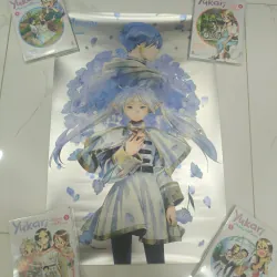 Poster Frieren Metalize + Ống đựng poster 