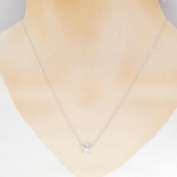 K18WG Hoa Kim Cương Dây Chuyền 0.24CT - Hàng hiệu Chính Hãng 858091