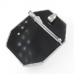 K18WG Mã Não Cameo Brooch - Hàng hiệu Chính hãng 871042