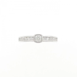 Nhẫn kim cương K18WG 0.10CT 669801