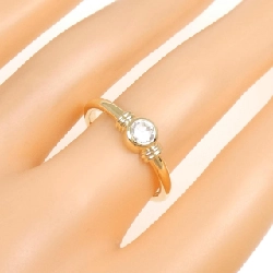 Nhẫn kim cương K18YG 0.32CT - Hàng hiệu Authentic 846536