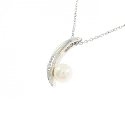 K10WG/K10YG Mặt Trăng × Ngôi Sao Dây Chuyền Ngọc Trai Akoya 4.6mm - Hàng hiệu Chính hãng 850823