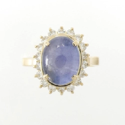 Nhẫn sao sapphire K18YG 4.15CT 672734