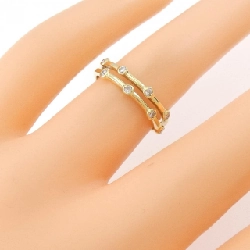 Nhẫn kim cương K18YG 0.10CT 671319